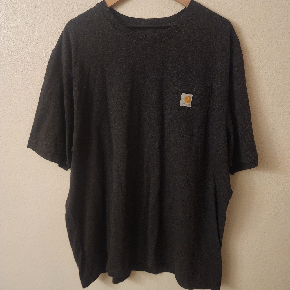 Carhartt Heathered Gray Loose Fit Shirt Mens XL